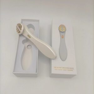 Vibrating heat face massage beauty tool