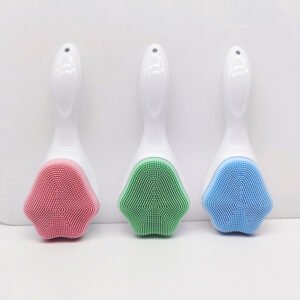 Cute Cat Paw Silicone Manual Facial Cleansing Brush