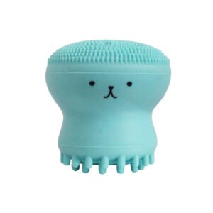 Cute Little Octopus Silicone Manual Facial Cleansing Brush