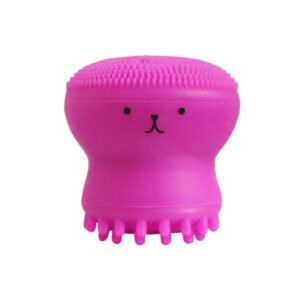 Cute Little Octopus Silicone Manual Facial Cleansing Brush