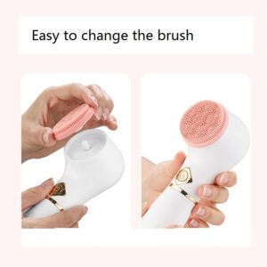 Electric Handheld Face Cleanser Brush