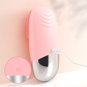 Electric Silicone Facial Cleansing-Brush