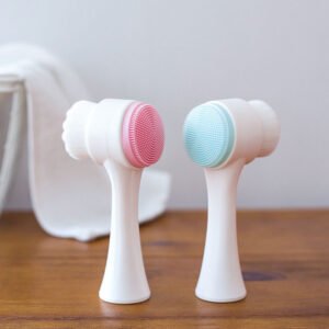 Manual Double-Sided Facial Cleanser Brush