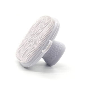 Mini Manual Silicone Face Cleansing Exfoliator Brush Pad