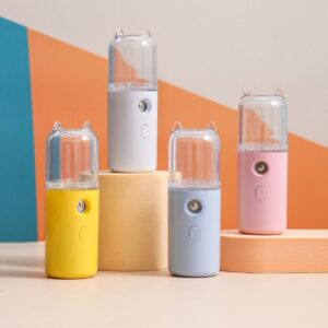 Portable Mini Facial Steamer Mist Sprayer Face Humidifier