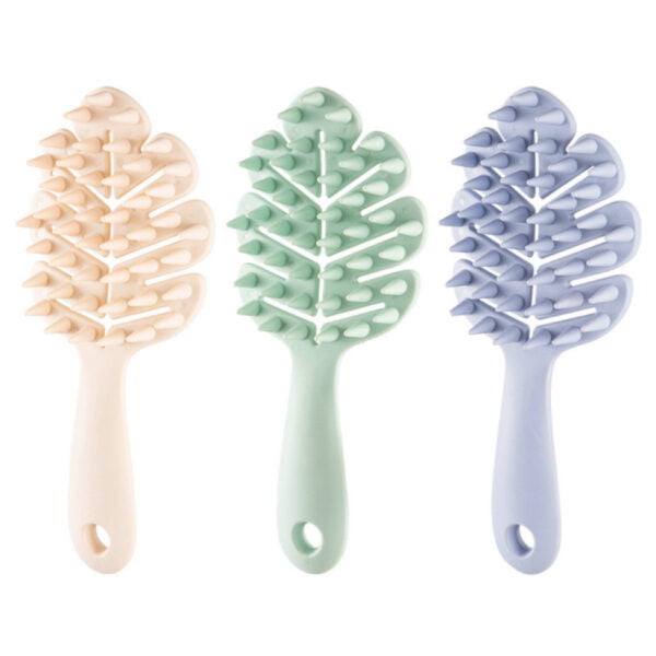 Leaf Shape Massage Shampoo Brush