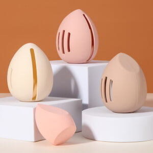 Portable Silicone Beauty Egg Storage Box